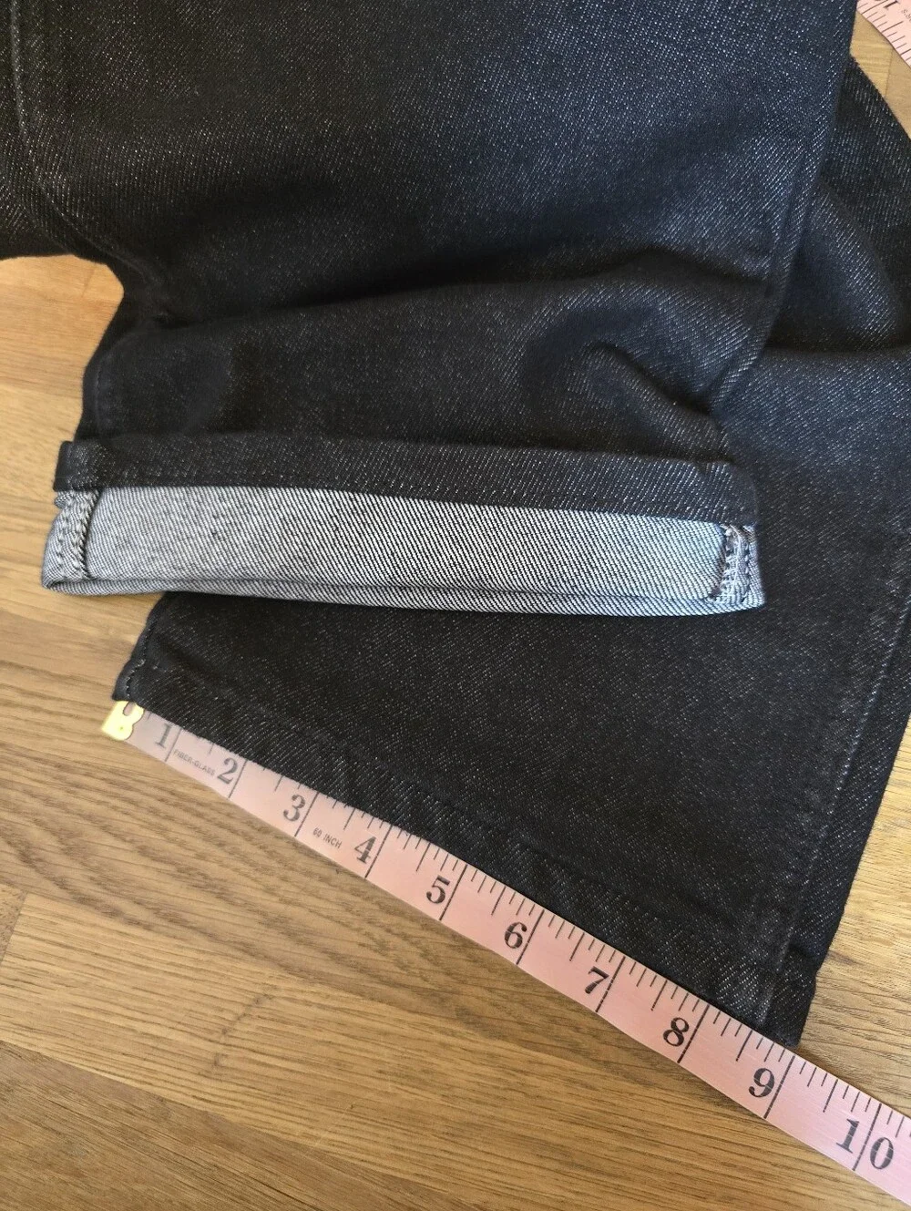 Wrangler Hero Men's Stretch Black Jeans 44 Regular Fit Straight Leg NWT